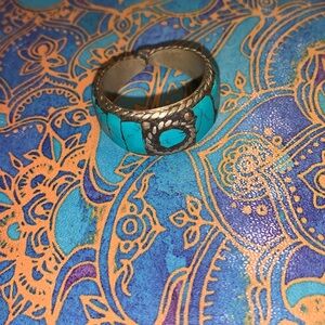 Aquamarine ring